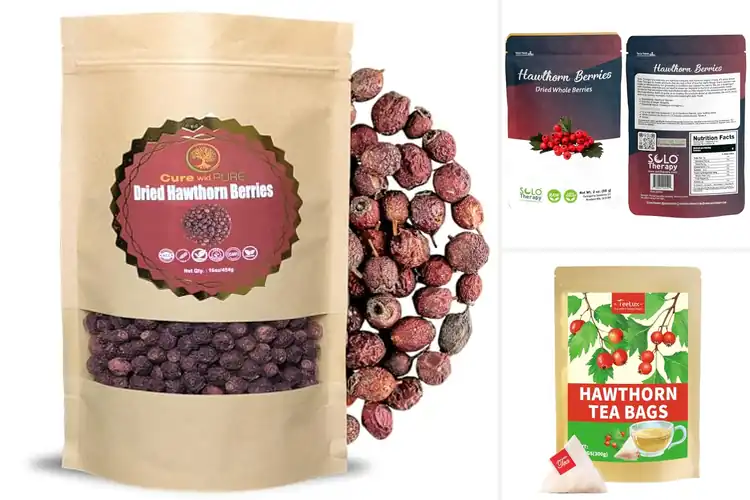Detailed view of Best Resealable Hawthorn Berry Bulk Bags
