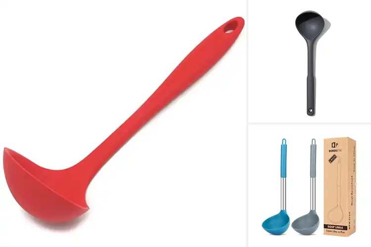 Detailed view of Best Silicone Cooking Ladles