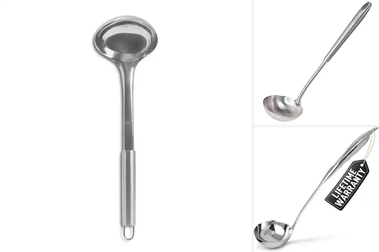 Detailed view of Best Stainless Steel Core Ladle