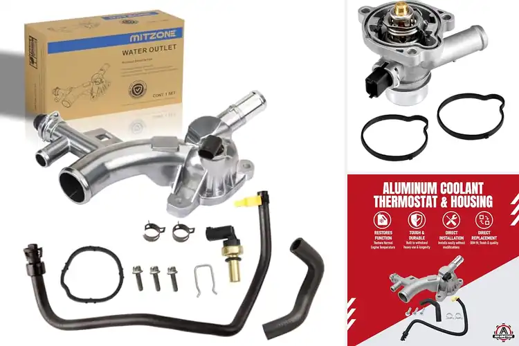 Detailed view of Best Turbo Coolant Thermostat Housing Assemblies