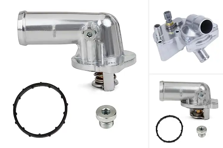 Detailed view of Best Upgrade Aluminum Thermostat Housing