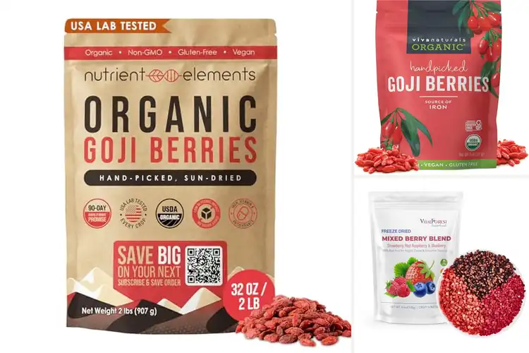 Detailed view of Best Versatile Dried Berries