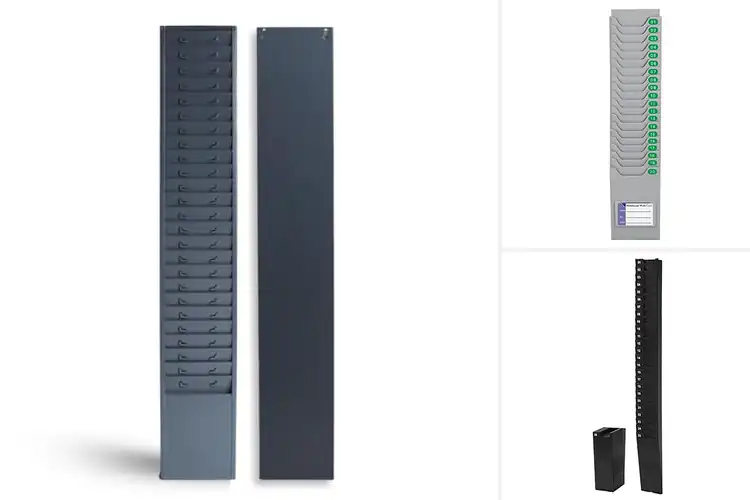 Detailed view of Best Wall Mount Time Card Racks For Space Saving