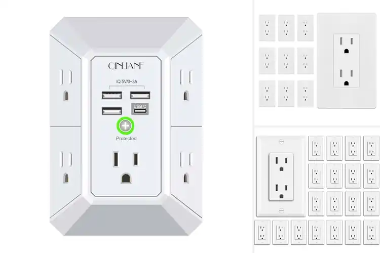Detailed view of Best Wall Outlets: Top 10 Picks for a Modern, Safe Upgrade