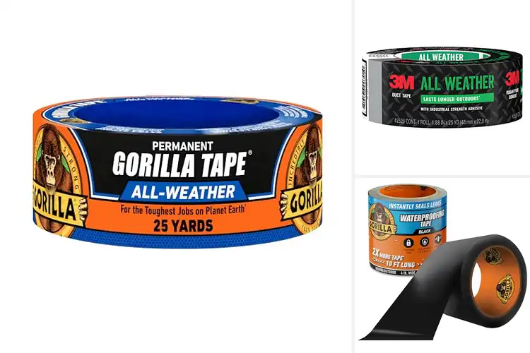 Detailed view of Best Weatherproof Tapes