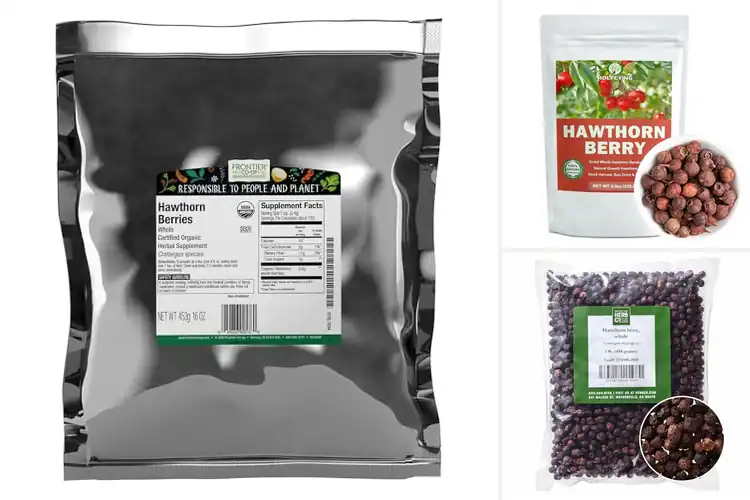 Detailed view of Best Whole Dried Hawthorn Berries No Additives